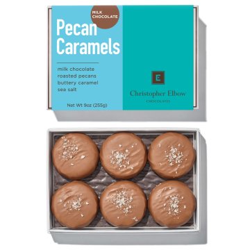 Milk Chocolate Pecan Caramels