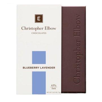 Blueberry Lavender Dark Chocolate Bar