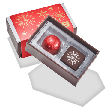 2 Piece Chocolate Stocking Stuffer box