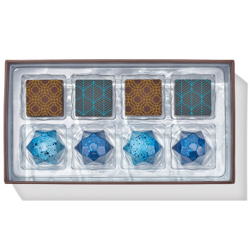 8 Piece Winter Chocolates Holiday Collection