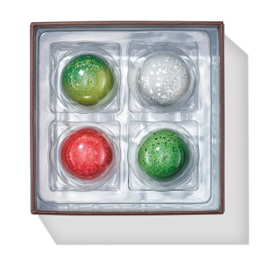 Holiday 4 Piece Chocolate Bonbons