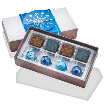 8 Piece Winter Holiday Chocolate Collection