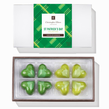 Chocolate clovers for St. Patrick's Day