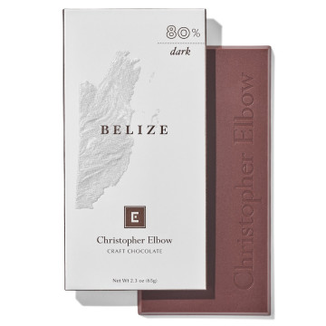 80% Single Origin Belize Dark Chocolate 