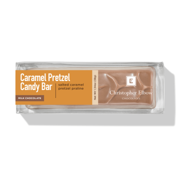 Caramel Pretzel Candy Bar in box