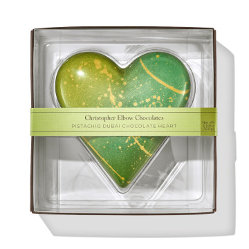Pistachio Dubai Chocolate Heart