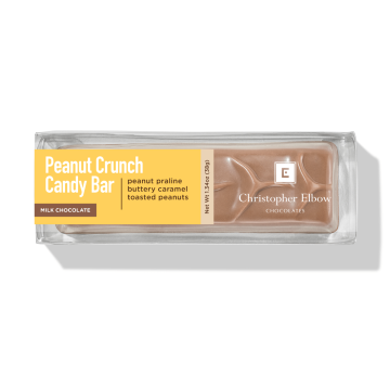 Peanut Crunch Milk Chocolate Candy Bar in packaging