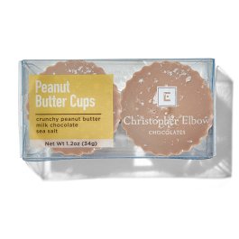 2 Piece Milk Chocolate Peanut Butter Cups - Christopher Elbow Chocolates