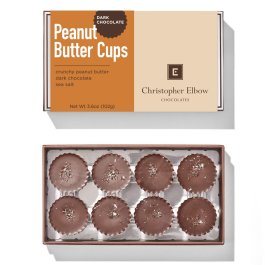 Dark Chocolate Peanut Butter Cups - Christopher Elbow Chocolates