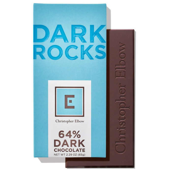 Dark Rocks Chocolate Bar with popping candy