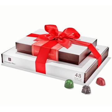 Two Tiers of Cheer Grand Holiday Gift Tower