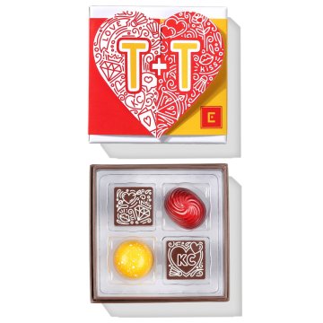 4 Piece T + T Love Chocolate Collection