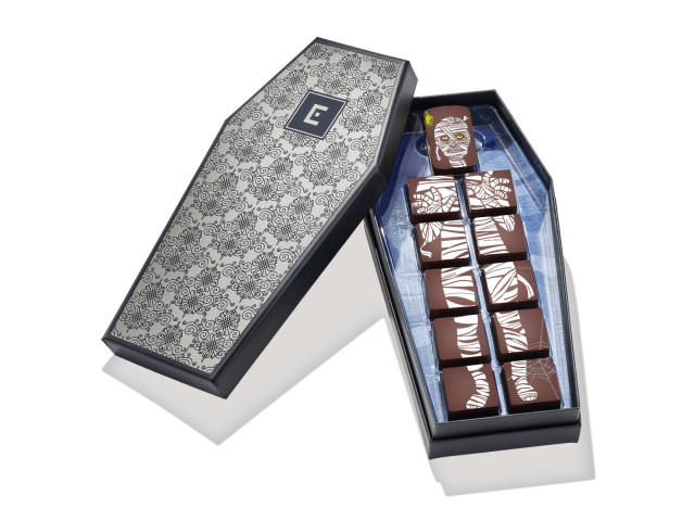 Halloween Chocolate Mummy Coffin Box