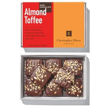 Dark Chocolate Almond Toffee