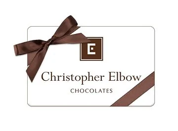 Emailed Gift Card for elbowchocolates.com